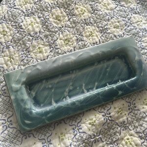 Holson pottery plate olive plate cheese crackers jewellery holder pottery